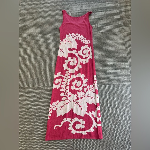 Peruvian Connection 100% Pima Cotton Knit Tank Maxi, size M - Picture 7 of 7